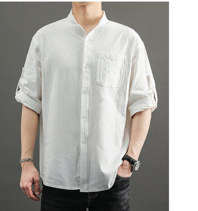 Camisa Suelta de Verano Versátil de Manga Corta - Image 6