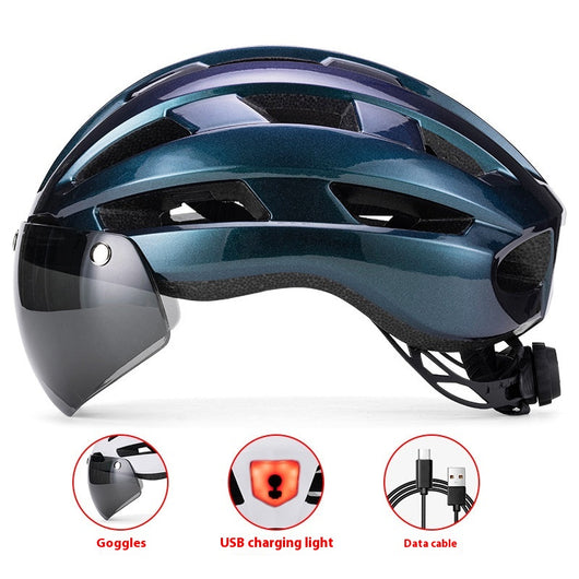 Casco Ciclista con Gafas Magnéticas y Lentes Fotocromáticas - Image 31