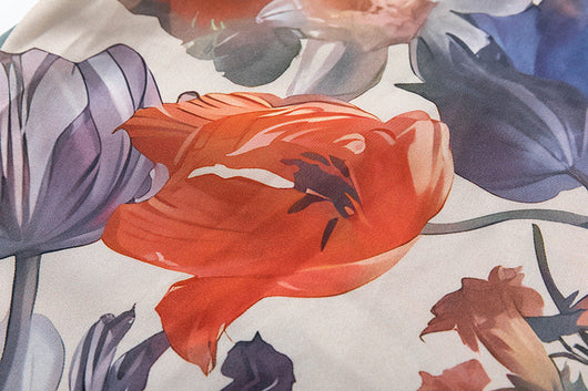 Camisa Estampada para Hombre con Diseño Floral Artístico - Image 16