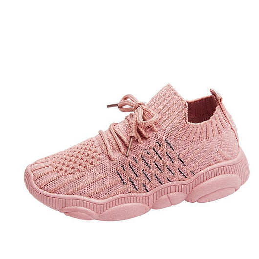 Zapatillas Deportivas Tejidas con Cordones para Niños - Primavera y Otoño - Image 24