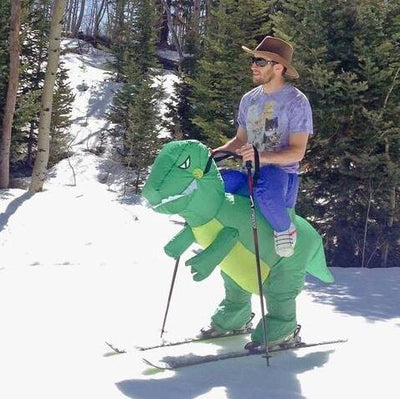 Disfraz Inflable de Dinosaurio - Image 5