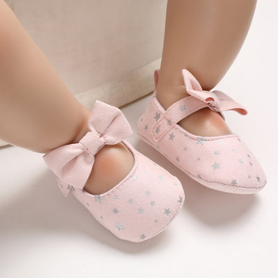 Zapatos de Princesa para Bebé Niña 0-1 Año - Antideslizantes con Diseño de Estrella - Image 3