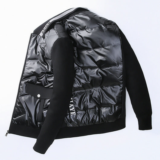 Chaqueta de Plumón Invernal para Hombre de Mediana Edad - Image 2