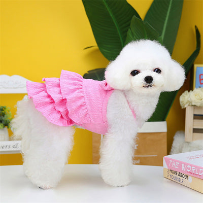Vestido Princesa para Perros Pequeños - Falda Capas Elegante Teddy Bichon - Image 17