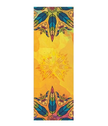 Toalla Yoga Antideslizante con Patrón Estampado - Manta Deportiva Portátil - Image 6