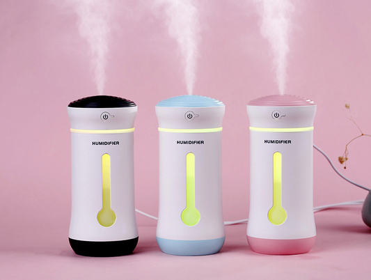 Purificador de aire y humidificador automotriz 2 en 1