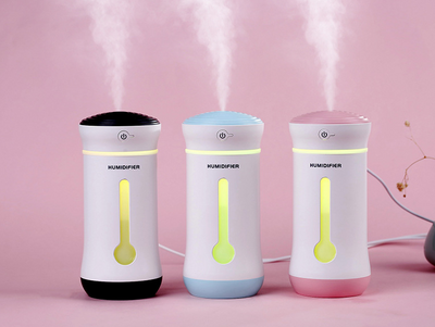 Purificador de aire y humidificador automotriz 2 en 1