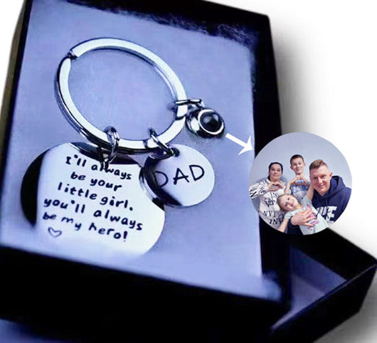 Llavero de Acero Inoxidable 'Siempre Serás Mi Niña' - Image 12