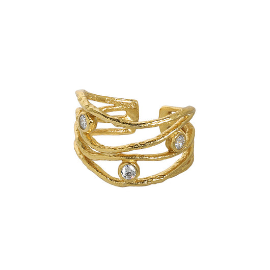 Anillo de Plata Esterlina 925 con Circón Diseño Exclusivo para Mujer - Image 9