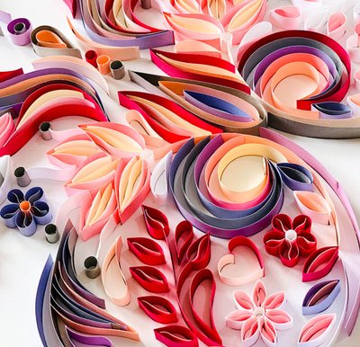 Pack de Material para Quilling Mariposa de 20 Pulgadas con Ranuras - Image 6