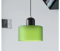Lámpara Colgante Redonda de Vidrio Crema - Diseño Minimalista - Image 15