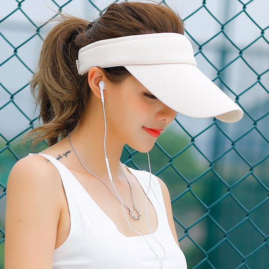 Gorra Visera Ajustable para Sol - Gorro Deportivo de Verano para Playa