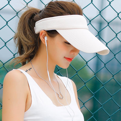 Gorra Visera Ajustable para Sol - Gorro Deportivo de Verano para Playa