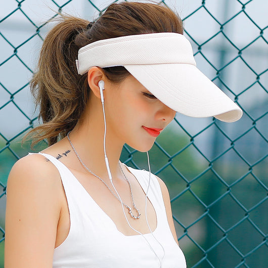 Gorra Visera Ajustable para Sol - Gorro Deportivo de Verano para Playa