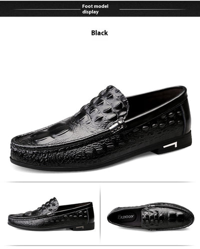 Zapatos Casuales de Cuero Genuino Transpirables para Hombre - Image 8