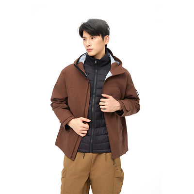 Chaqueta de Montaña Hard Shell Impermeable Transpirable para Alpinismo - Image 7