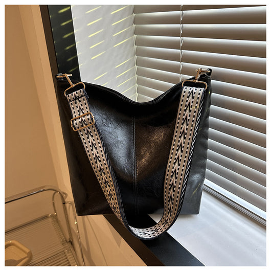 Bolso Bandolera Coreano con Correa Ancha para el Hombro - Image 18