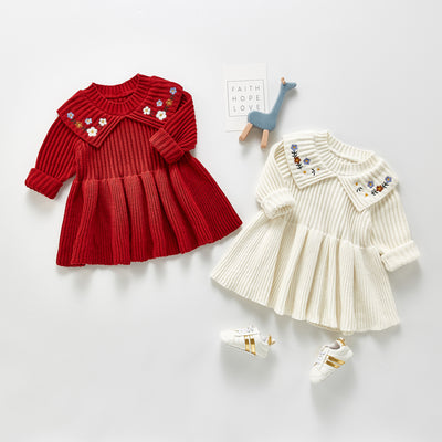 Falda Tejida Primavera Otoño para Niñas - Image 12
