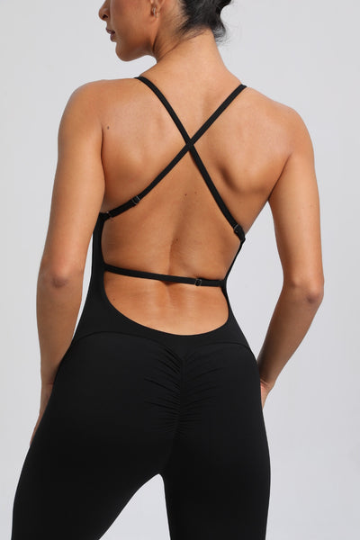 Jumpsuit Deportivo de Alta Intensidad con Tirantes Ajustables para Yoga - Image 14