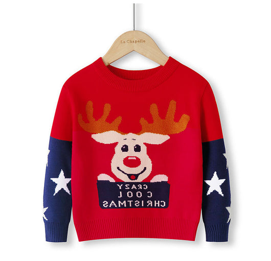 Suéter Infantil Doble Capa de Algodón para Otoño, Invierno y Navidad - Image 7