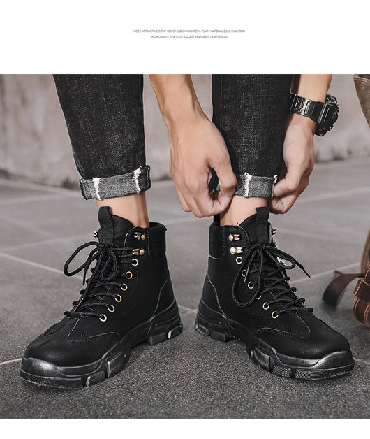 Botas Martin Altas Estilo Británico - Image 6
