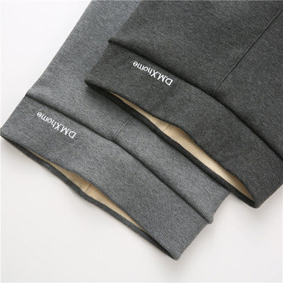 Pantalones Térmicos Talla Grande Cintura Alta Elásticos para Mujer - Image 3