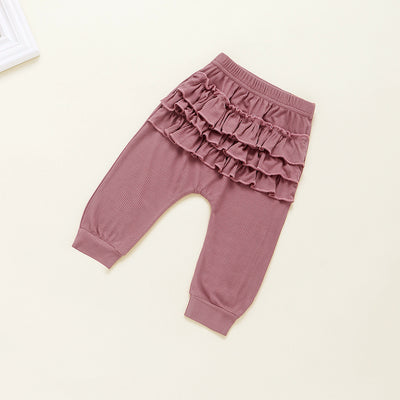 Conjunto de 3 Piezas: Pantalón de Encaje con Diadema - Image 5
