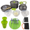Juego de Cocina Portátil para Campamento y Senderismo