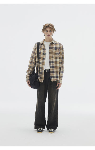 Camisa de Cuadros Vintage con Textura Brushed - Image 13