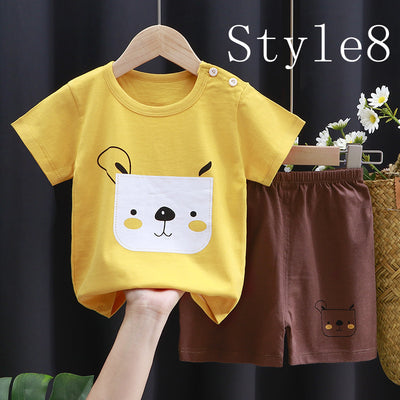 Traje Infantil de Algodón con Manga Corta - Image 27