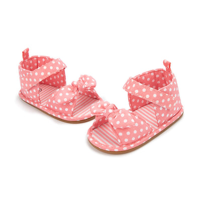 Zapatos para Niños Pequeños con Suela de Goma y Diseño de Moño