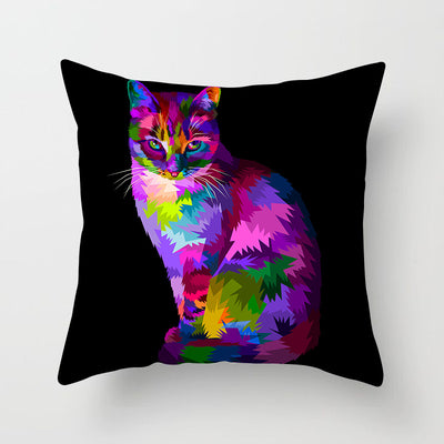 Funda de Almohada Cuadrada con Animales Estilo Nórdico - Image 5