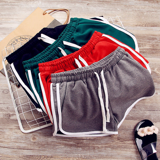 Shorts Deportivos Casuales para Mujer con Cordón Ajustable