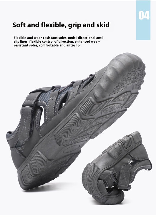 Sandalias Acuáticas Antideslizantes para Hombre con Malla Transpirable - Image 36