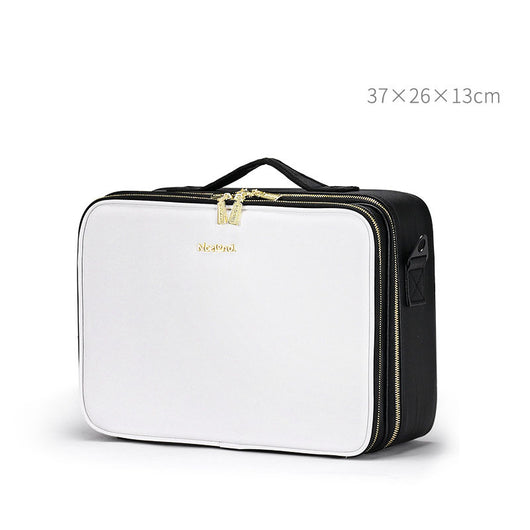 Bolsa de Maquillaje de Cuero Grande Organizadora Profesional - Image 11