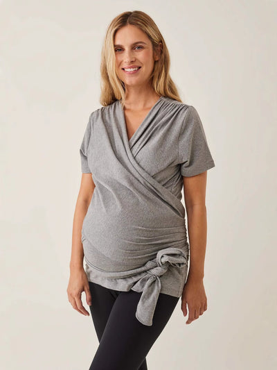 Blusa de Lactancia Postparto Manga Corta DDMOMMY - Image 5