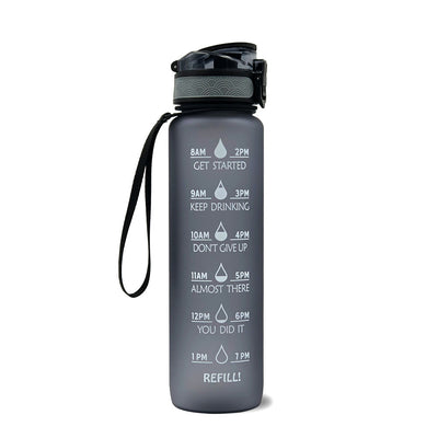 Botella de Agua Deportiva con Degradado Frosted - Vaso Reutilizable para Viajes - Image 6