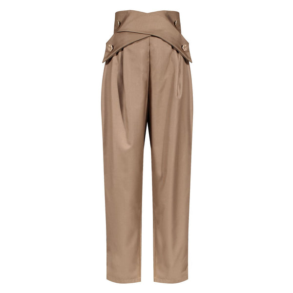 Pantalones Rabanero con Tiras Cruzadas