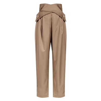 Pantalones Rabanero con Tiras Cruzadas
