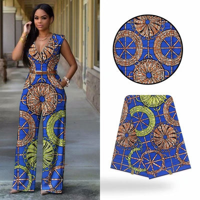 Tela Batik Africana Auténtica - Image 2