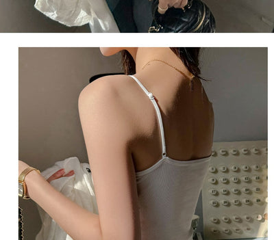 Camiseta Tirantes Rayada con Sostén Acolchado - Lencería Sexy y Cómoda - Image 20