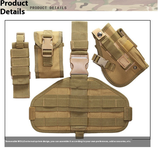 Bolsa Táctica Multifuncional para Pierna Tornado - Image 25