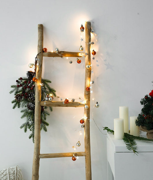 Cadena de Luces LED con Campanas Navideñas - Decoración Navideña Interior - Image 17