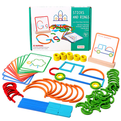 Juego Educativo de Madera para Desarrollo del Pensamiento Infantil - Image 4