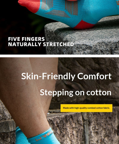 Calcetines de Senderismo de Algodón Transpirables y Absorbentes para Hombre y Mujer - Image 20