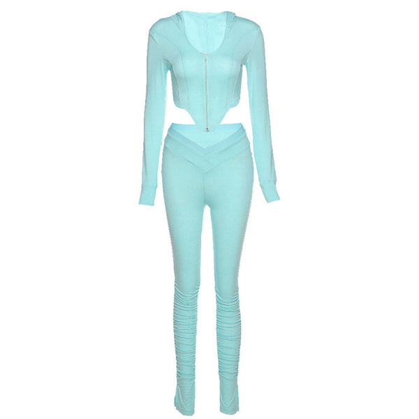Conjunto Deportivo con Capucha y Pliegues - Image 18