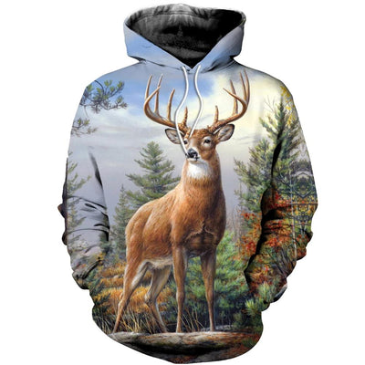 Sudadera Estampada 3D para Parejas - Chaqueta de Felpa Digital - Image 19