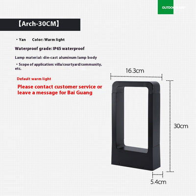 Lámpara LED Impermeable para Jardín y Patio - Image 5