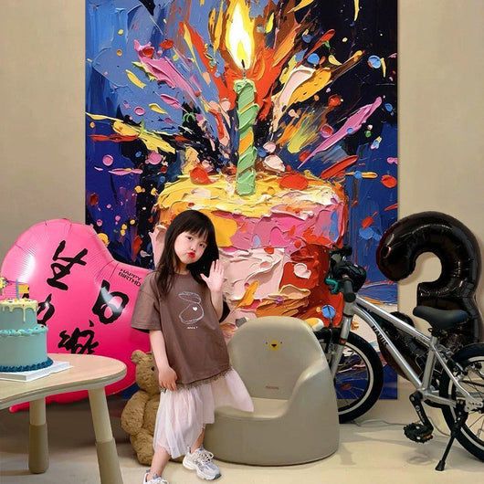 Kit Completo de Decoración para Cumpleaños con Telón de Fondo y Accesorios - Image 18