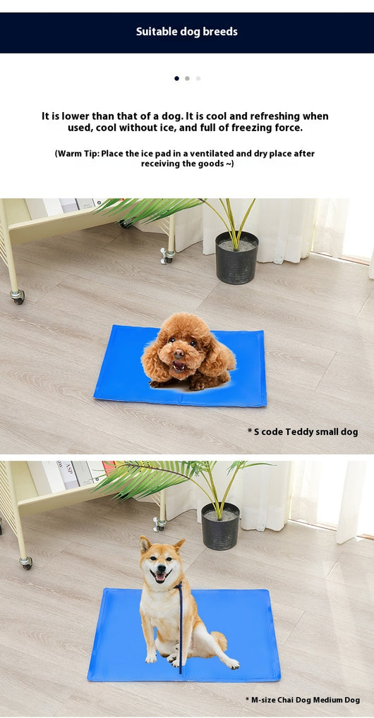 Colchoneta Refrescante de Gel para Mascotas - Comodidad Fresca Todo el Verano - Image 28